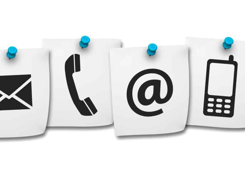Telefonnummer | Anrufbeantworter | E-Mail Kontaktformular