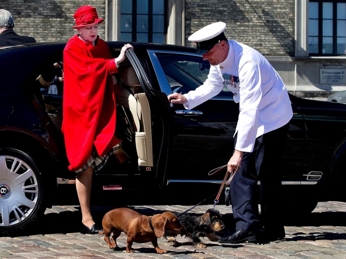 Querida und Helike steigen als Erste aus der königlichen Limousine.